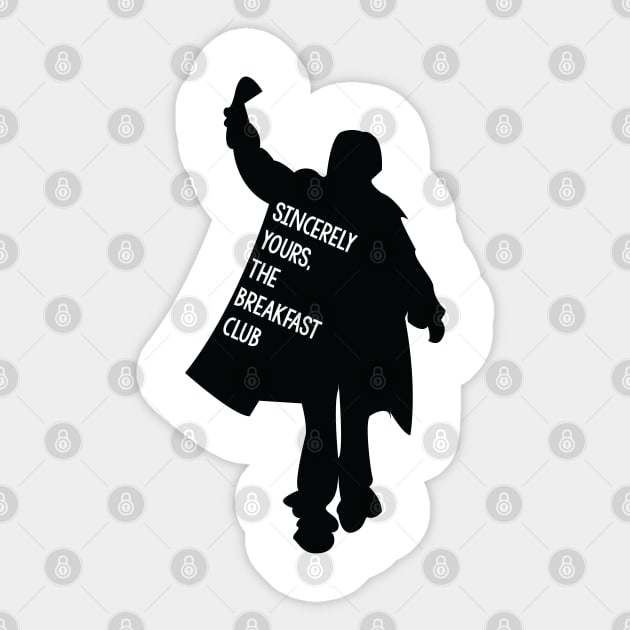 Sincerely Yours, The Breakfast Club Sticker by mariansar